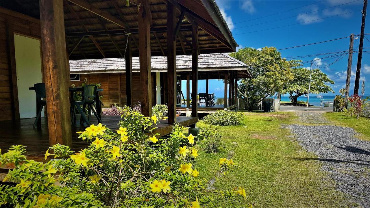 Raiatea - Orion Pool Bungalow อุตูโรอา ภายนอก รูปภาพ